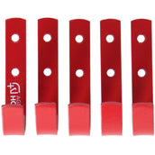 Agradi Horse Crochet en Acier 5 Pièces Rouge Agradi Horse Crochet en Acier 5 Pièces Rouge