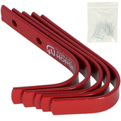 Agradi Horse Crochet en Acier 5 Pièces Rouge Agradi Horse Crochet en Acier 5 Pièces Rouge