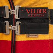 Velder Horsewear Deluxe Fleece Cooler Rug Noir/Jaune Velder Horsewear Deluxe Fleece Cooler Rug Noir/Jaune