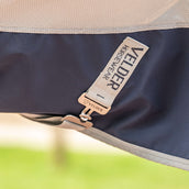 Velder Horsewear Couverture Anti-Mouches Rainless Fall Navy/Pearl Silver Velder Horsewear Couverture Anti-Mouches Rainless Fall Navy/Pearl Silver
