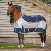 Velder Horsewear Couverture Anti-Mouches Rainless Fall Navy/Pearl Silver Velder Horsewear Couverture Anti-Mouches Rainless Fall Navy/Pearl Silver