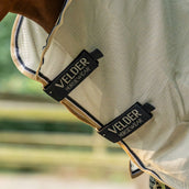 Velder Horsewear Premium Couverture Anti-Mouches Waterproof-Top Navy/Pearl Silver Velder Horsewear Premium Couverture Anti-Mouches Waterproof-Top Navy/Pearl Silver