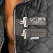 Velder Horsewear Premium Couverture de Concours Satin Glow Black Night Velder Horsewear Premium Couverture de Concours Satin Glow Black Night