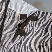 Velder Horsewear Couverture Anti-Mouches avec Couvre-cou Zebra Noir/Blanc Velder Horsewear Couverture Anti-Mouches avec Couvre-cou Zebra Noir/Blanc