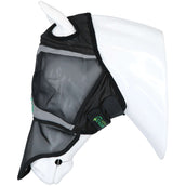 Agradi Horse Masque Anti-Mouches Fine Mesh avec Découpe D'oreille et le Nez Noir Agradi Horse Masque Anti-Mouches Fine Mesh avec Découpe D'oreille et le Nez Noir