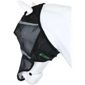 Agradi Horse Masque Anti-Mouches Fine Mesh avec Découpe D'oreille et le Nez Noir Agradi Horse Masque Anti-Mouches Fine Mesh avec Découpe D'oreille et le Nez Noir