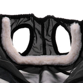 Agradi Horse Masque Anti-Mouches Fine Mesh avec Découpe D'oreille et le Nez Noir Agradi Horse Masque Anti-Mouches Fine Mesh avec Découpe D'oreille et le Nez Noir