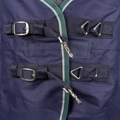 WeatherBeeta ComFiTec Plus Dynamic Turnout Detach-A-Neck 220g Navy/Forest Green WeatherBeeta ComFiTec Plus Dynamic Turnout Detach-A-Neck 220g Navy/Forest Green