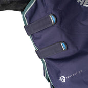 WeatherBeeta ComFiTec Plus Dynamic Turnout Detach-A-Neck 220g Navy/Forest Green WeatherBeeta ComFiTec Plus Dynamic Turnout Detach-A-Neck 220g Navy/Forest Green