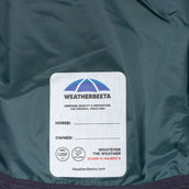 WeatherBeeta ComFiTec Plus Dynamic Turnout High Neck 100g Forest Green/Navy WeatherBeeta ComFiTec Plus Dynamic Turnout High Neck 100g Forest Green/Navy