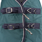 WeatherBeeta ComFiTec Plus Dynamic Turnout High Neck 100g Forest Green/Navy WeatherBeeta ComFiTec Plus Dynamic Turnout High Neck 100g Forest Green/Navy