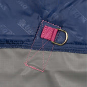 Bucas Couverture d'exterieur 150/150g cou entier Smoke Grey Bucas Couverture d'exterieur 150/150g cou entier Smoke Grey