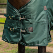 Agradi Horse Couverture d'Extérieur 1200D 300gr Bande Réfléchissante Vert Agradi Horse Couverture d'Extérieur 1200D 300gr Bande Réfléchissante Vert