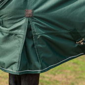 Agradi Horse Couverture d'Extérieur 1200D 300gr Bande Réfléchissante Vert Agradi Horse Couverture d'Extérieur 1200D 300gr Bande Réfléchissante Vert