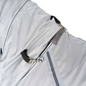 Waldhausen Couverture Anti-Mouches Protect avec Cou Indépendant Gris argenté/Gris Waldhausen Couverture Anti-Mouches Protect avec Cou Indépendant Gris argenté/Gris