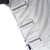 Waldhausen Couverture Anti-Mouches Protect avec Cou Indépendant Gris argenté/Gris Waldhausen Couverture Anti-Mouches Protect avec Cou Indépendant Gris argenté/Gris