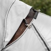 Waldhausen Couverture Anti-Mouches Protect avec Cou Indépendant Gris argenté/Gris Waldhausen Couverture Anti-Mouches Protect avec Cou Indépendant Gris argenté/Gris