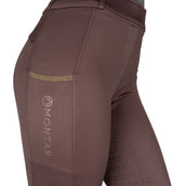 Montar Legging d'Équitation MoGlenda Full Grip Marron Montar Legging d'Équitation MoGlenda Full Grip Marron