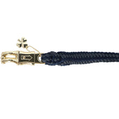 Bucas Corde pour Licol Show-Line Comfort avec Crochet Panique Marine/Gris Bucas Corde pour Licol Show-Line Comfort avec Crochet Panique Marine/Gris