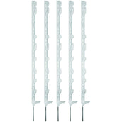 Ako Piquet de Prairie Titan avec Goupille Simple 5 Pièces Blanc Ako Piquet de Prairie Titan avec Goupille Simple 5 Pièces Blanc