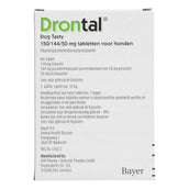 Drontal Dog Tasty Comprimé Vermifuge Chien Drontal Dog Tasty Comprimé Vermifuge Chien