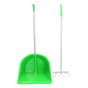 Kerbl Pelle et Râteau à Crottin Complete Vert clair Kerbl Pelle et Râteau à Crottin Complete Vert clair