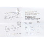 Kerbl Support d'Abreuvoir à Niveau Constant Euro-Farm Acier Inoxydable Kerbl Support d'Abreuvoir à Niveau Constant Euro-Farm Acier Inoxydable