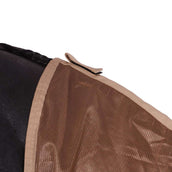 Premiere Couverture Anti-Mouches Polyester Maille avec Cou Taupe Premiere Couverture Anti-Mouches Polyester Maille avec Cou Taupe