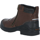 Ariat Chaussures d'Écurie Barnyard Side Zip Marron foncé Ariat Chaussures d'Écurie Barnyard Side Zip Marron foncé