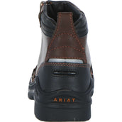 Ariat Chaussures d'Écurie Barnyard Side Zip Marron foncé Ariat Chaussures d'Écurie Barnyard Side Zip Marron foncé