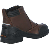 Ariat Chaussures d'Écurie Barnyard Side Zip Marron foncé Ariat Chaussures d'Écurie Barnyard Side Zip Marron foncé