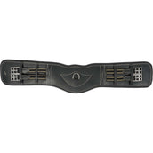 HORKA Sangle de Dressage Cuir Noir/Argent HORKA Sangle de Dressage Cuir Noir/Argent