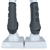 HKM Guêtres Colour Néoprène Gris/Noir HKM Guêtres Colour Néoprène Gris/Noir