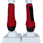 HKM Guêtres Colour Néoprène Rouge/Noir HKM Guêtres Colour Néoprène Rouge/Noir