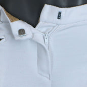 HKM Pantalon d'Équitation Basic Belmtex Grip Femmes Blanc/Noir HKM Pantalon d'Équitation Basic Belmtex Grip Femmes Blanc/Noir
