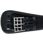 BR Sangle de Dressage Durham 2 Côtés Élastique Noir/Argent BR Sangle de Dressage Durham 2 Côtés Élastique Noir/Argent