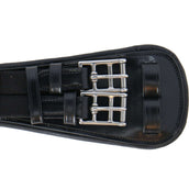 BR Sangle de Dressage Durham 2 Côtés Élastique Noir/Argent BR Sangle de Dressage Durham 2 Côtés Élastique Noir/Argent