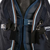 Rambo Couverture d'Hiver Duo 100g + 300g Marine/Bleu Ciel Rambo Couverture d'Hiver Duo 100g + 300g Marine/Bleu Ciel