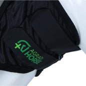 Agradi Horse Masque Anti-Mouches Fine Mesh avec Oreilles et Nez Noir Agradi Horse Masque Anti-Mouches Fine Mesh avec Oreilles et Nez Noir