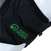 Agradi Horse Masque Anti-Mouches Fine Mesh sans Oreilles Noir Agradi Horse Masque Anti-Mouches Fine Mesh sans Oreilles Noir