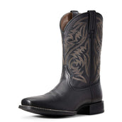 Ariat Bottes Western Sports Herdsman Hommes Black Deertan Ariat Bottes Western Sports Herdsman Hommes Black Deertan