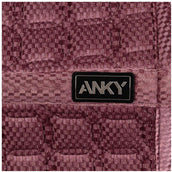 ANKY Tapis de Selle Check Velvet XB25003 Dressage Mellow Mauve ANKY Tapis de Selle Check Velvet XB25003 Dressage Mellow Mauve