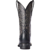 Ariat Bottes Western Round Up Remuda Femme Black Deertan Ariat Bottes Western Round Up Remuda Femme Black Deertan