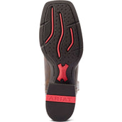 Ariat Bottes Western Round Up Back Zip Femme Worn Mocha/Rasberry Ariat Bottes Western Round Up Back Zip Femme Worn Mocha/Rasberry