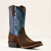 Ariat Bottes Western MNS Sport Narrow Cutter Toe Aged Smokehouse Roughout/Midni Ariat Bottes Western MNS Sport Narrow Cutter Toe Aged Smokehouse Roughout/Midni