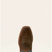 Ariat Bottes Western MNS Sport Narrow Cutter Toe Aged Smokehouse Roughout/Midni Ariat Bottes Western MNS Sport Narrow Cutter Toe Aged Smokehouse Roughout/Midni