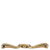 BR Mors de Filet Soft Contact Double Brisure Incurvé 14mm BR Mors de Filet Soft Contact Double Brisure Incurvé 14mm