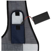 BR Gilet de Sécurité Réfléchissant avec Éclairage LED 1 Noir/Argent BR Gilet de Sécurité Réfléchissant avec Éclairage LED 1 Noir/Argent