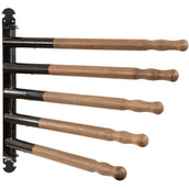 Stubbs Étagère de Tapis de Selle Retro Noir Stubbs Étagère de Tapis de Selle Retro Noir