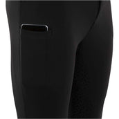 BR Pantalon d'Équitation Maikel Silicone Fond de Peau Noir BR Pantalon d'Équitation Maikel Silicone Fond de Peau Noir